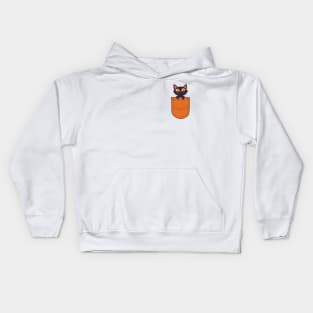 Pocket Cute Cat Kids Hoodie